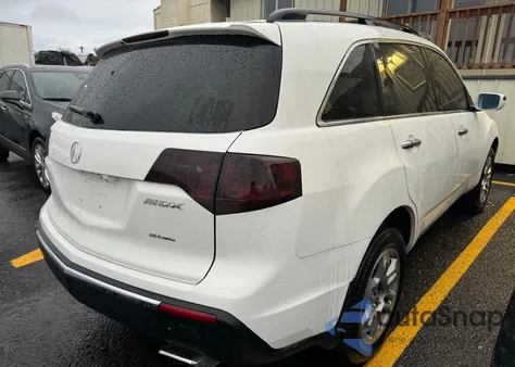 2012 Acura Mdx Advance z USA, uszkodzony, nr VIN 2HNYD2H65CH536450